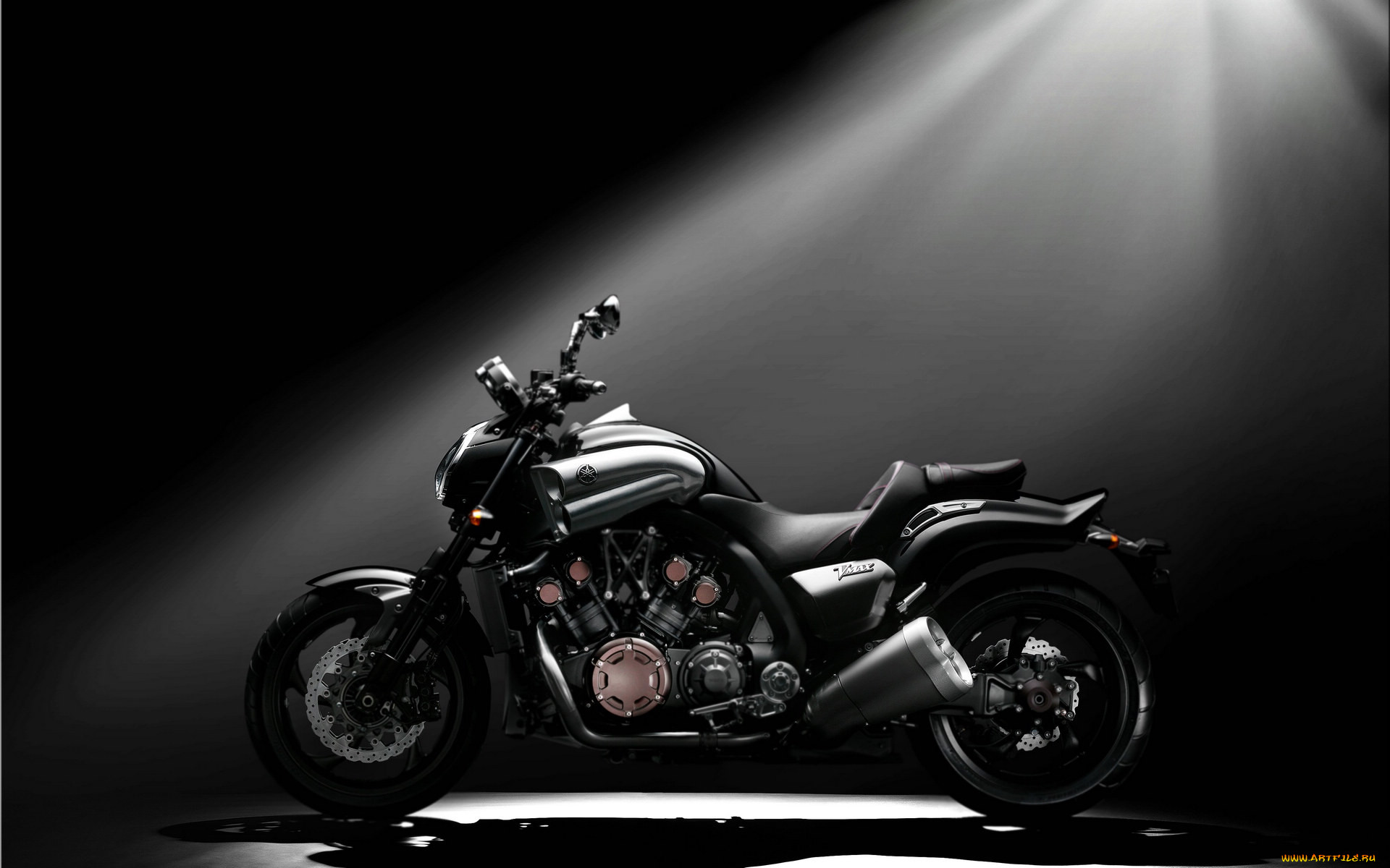 , yamaha, motorcycle, vmax